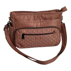 Lug Shimmy Blush Pink Crossbody Bag